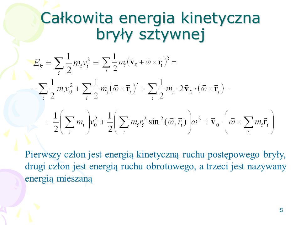 Dynamika Bry Y Sztywnej Ppt Pobierz